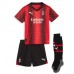 AC Milan Rafael Leao #10 Replika Babykläder Hemma matchkläder barn 2023-24 Korta ärmar (+ Korta byxor)